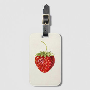 Etiqueta De Bagagem Juicy Strawberry (por Louis C.C. Krieger)