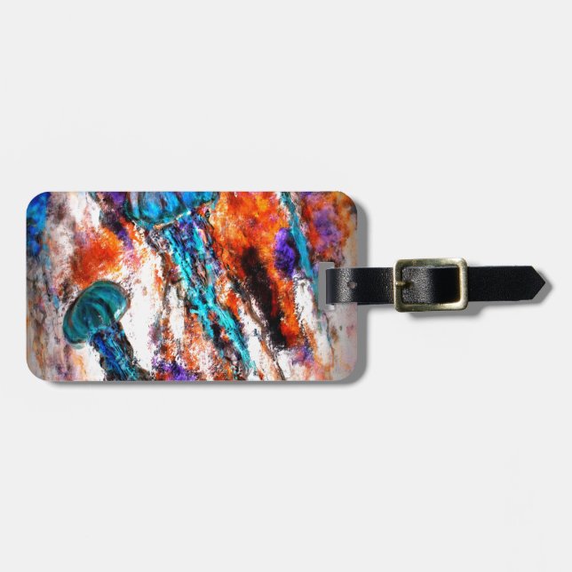 Etiqueta De Bagagem Jump Electric (Frente Horizontal)