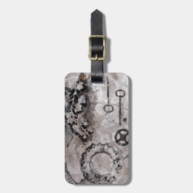 Etiqueta De Bagagem justaposição II (Frente Vertical)