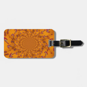 Etiqueta De Bagagem Kaleidoscope Anchor Impressão de Arte