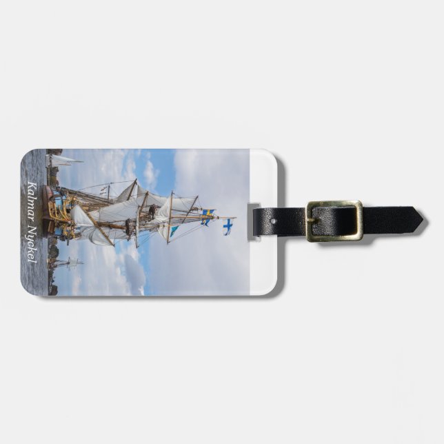 Etiqueta De Bagagem Kalmar Nyckel (Frente Horizontal)