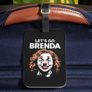 Etiqueta De Bagagem Kamala Palhaço Vamos Brenda