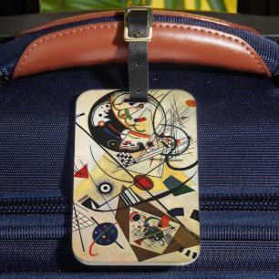 Etiqueta De Bagagem Kandinsky - Linha transversal