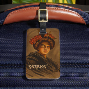 Etiqueta De Bagagem Karama: Atriz Geisha do Romance Japonês