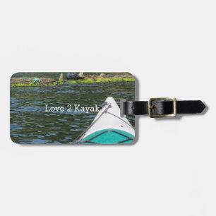 Etiqueta De Bagagem Kayaking