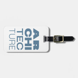 Etiqueta De Bagagem Kean MGC Architecture