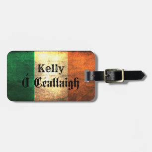 Etiqueta De Bagagem Kelly Irish Flag