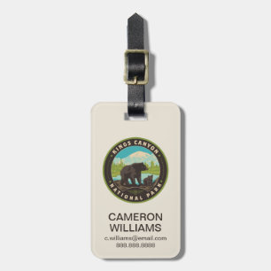 Etiqueta De Bagagem Kings Canyon - Parques Nacionais