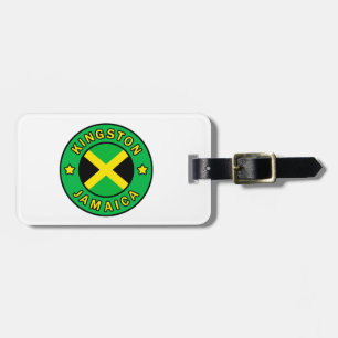 Etiqueta De Bagagem Kingston Jamaica