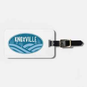 Etiqueta De Bagagem Knoxville Tennessee ao ar livre