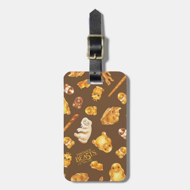 Etiqueta De Bagagem Kowalski Bakery Toss Pattern (Frente Vertical)