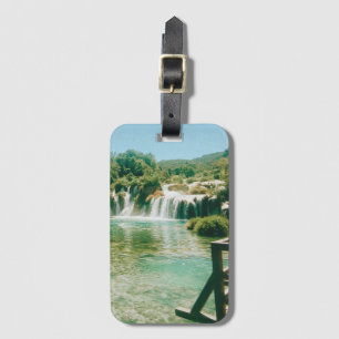 Etiqueta De Bagagem Krka Waterfall - Parque Nacional de Krka - Croácia