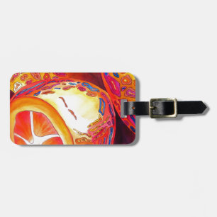 Etiqueta De Bagagem Kumquats orange fruta