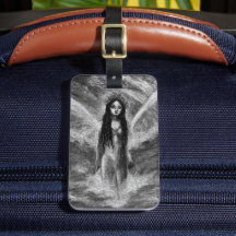La Luna Dark Angel Fairy Woman Gótico Fantasy Art