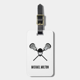 Etiqueta De Bagagem Lacrosse personalizada