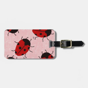ETIQUETA DE BAGAGEM LADYBUGS