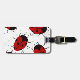 ETIQUETA DE BAGAGEM LADYBUGS