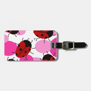 ETIQUETA DE BAGAGEM LADYBUGS