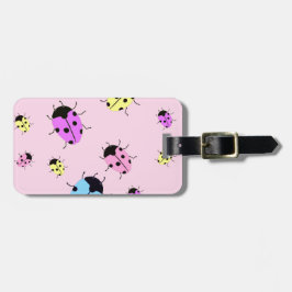 ETIQUETA DE BAGAGEM LADYBUGS