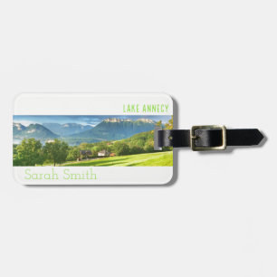 Etiqueta De Bagagem Lago Annecy Personnalised
