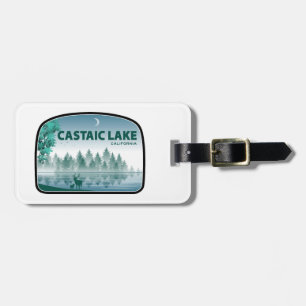 Etiqueta De Bagagem Lago Castaic Veado Califórnia