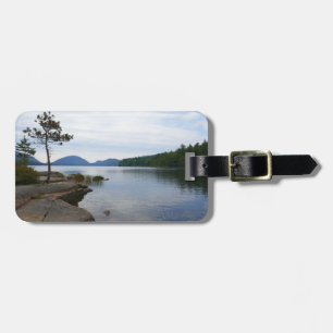 Etiqueta De Bagagem Lago Eagle no Parque Nacional Acadia