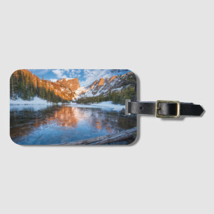 Etiqueta De Bagagem Lago ideal gelado