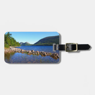 Etiqueta De Bagagem Lago Jordan Pond I no Parque Nacional Acadia