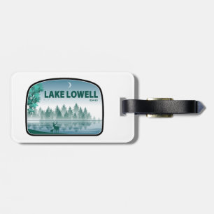 Etiqueta De Bagagem Lago Lowell Idaho Deer
