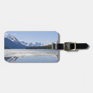 Etiqueta De Bagagem Lago Maligne - Parque Nacional de Jasper, Canadá