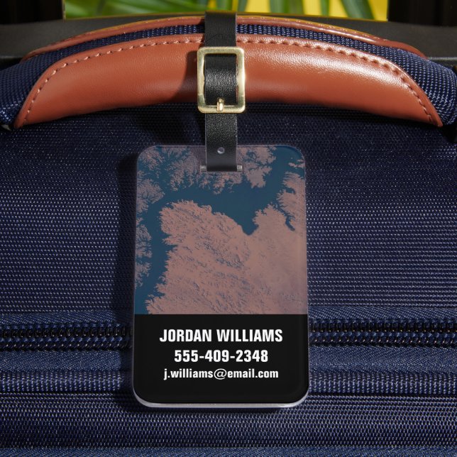 Etiqueta De Bagagem Lago Nasser (Frente Insitu 2)