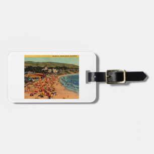 Etiqueta De Bagagem Laguna Beach, vintage de Califórnia