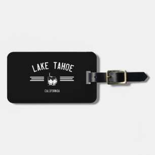 Etiqueta De Bagagem Lake Tahoe Califórnia