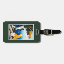 Etiqueta De Bagagem Lake Tahoe PosterLake relativo à promoção Tahoe,