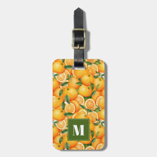 Etiqueta de Bagagem Laranja