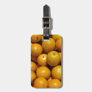 Etiqueta De Bagagem Laranjas