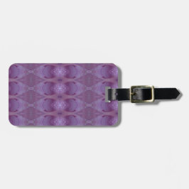 Etiqueta De Bagagem Lavanda Ikat