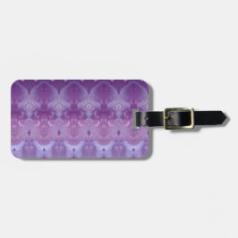 Etiqueta De Bagagem Lavanda Ikat 11