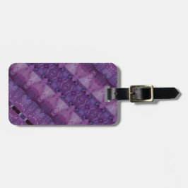 Etiqueta De Bagagem Lavanda Ikat 13