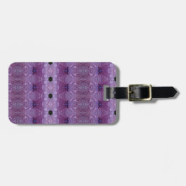 Etiqueta De Bagagem Lavanda Ikat 2