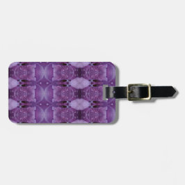 Etiqueta De Bagagem Lavanda Ikat 6