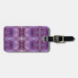 Etiqueta De Bagagem Lavanda Pouf