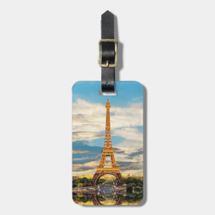 Etiqueta De Bagagem ldp TOUR EIFFEL - Paris - vista -