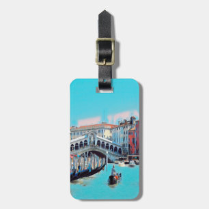 Etiqueta De Bagagem ldp VENICE - gondolas - rialto -