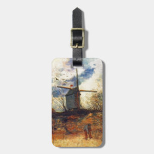 Etiqueta De Bagagem Le Moulin de la Galette Van Gogh