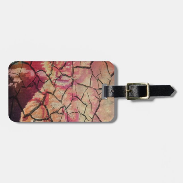 Etiqueta De Bagagem Leão Elegante Terra: Hakuna Matata Texturizada Des (Frente Horizontal)