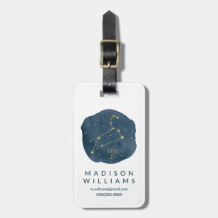 Etiqueta De Bagagem Leo