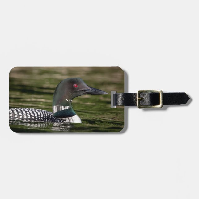 Etiqueta De Bagagem Leon Comum sobre Jabe Pond (Frente Horizontal)