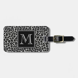Etiqueta De Bagagem Leopardo-da-neve