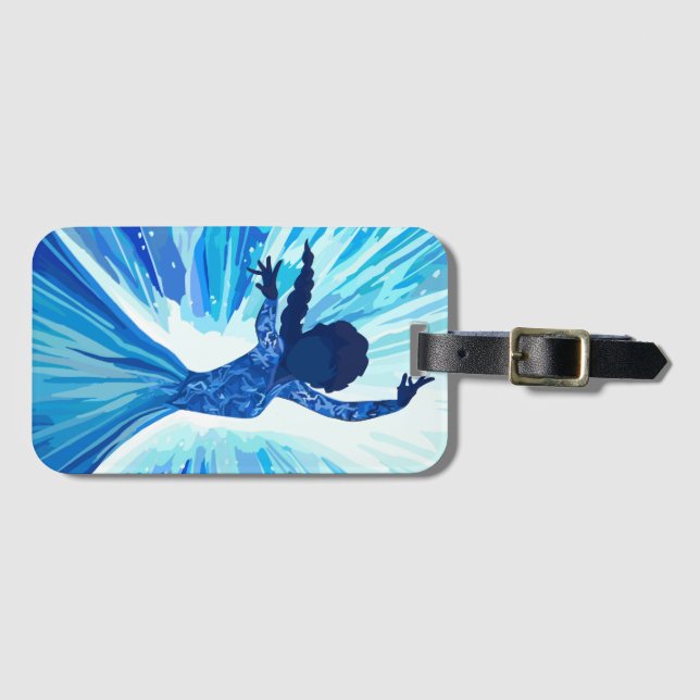 Etiqueta De Bagagem Let It Go (Frente Horizontal)